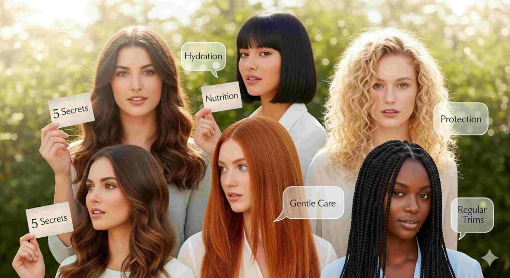 Secret to Amazing, Shiny, Healthy Hair