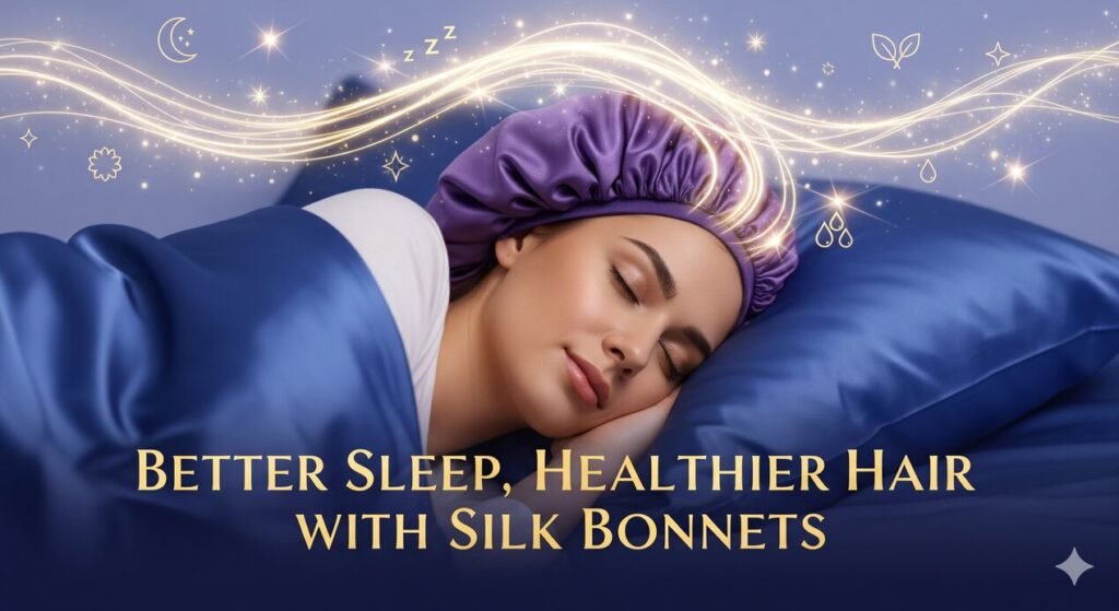 Silk Bonnets The Secret to Better Sleep and Healthier Hair